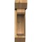 Ekena Millwork Legacy Slat Rough Sawn Bracket w/ Offset Brace, Western Red Cedar, 6"W x 22"D x 22"H BKT0604X22X22LEC06RWR - alternate 2